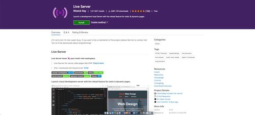對(duì)于web開發(fā)最棒的22個(gè)visual studio code插件